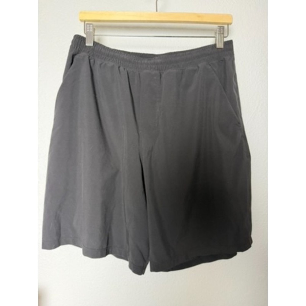 Lululemon Pace Breaker Shorts Women 31" Elastic Waist Blk Gym Training Active